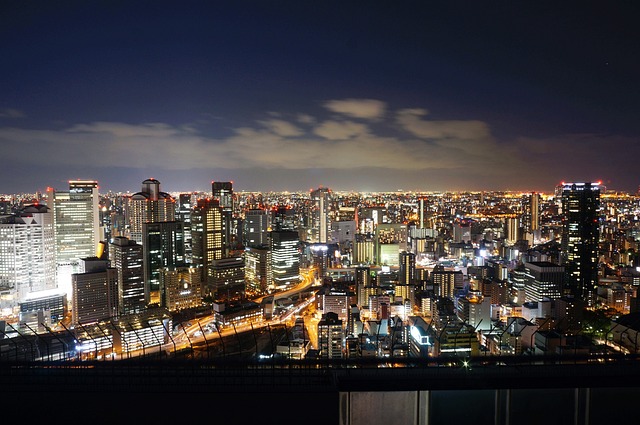 日本 大阪 大阪夜景 - 上的免费照片