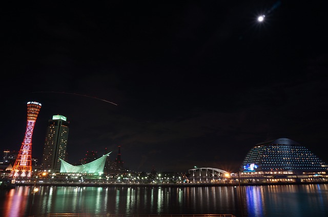 日本 大阪 大阪夜景 - 上的免费照片