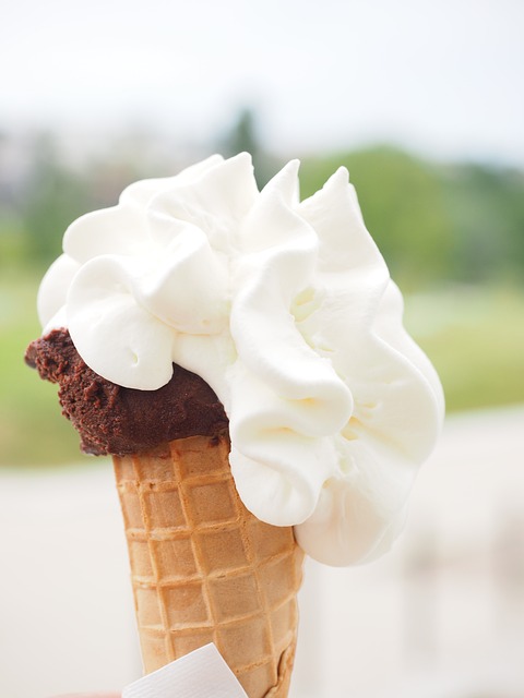 冰淇淋 软冰淇淋 华夫格冰淇淋 - 上的免费照片