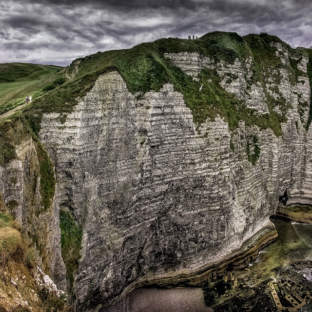 Etretat 诺曼底 白色的悬崖 - 上的免费照片