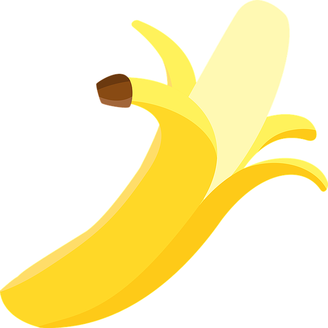 香蕉 平坦的 食物 - 免费矢量图形
