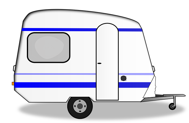 大篷车 假期 车 - 免费矢量图形