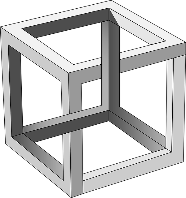 立方体 埃舍尔 坡度 Mc - 免费矢量图形