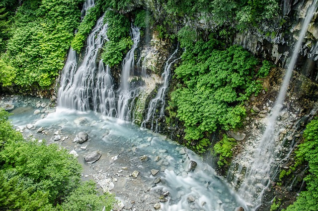 北海道 瀑布 白须瀑布 - 上的免费照片