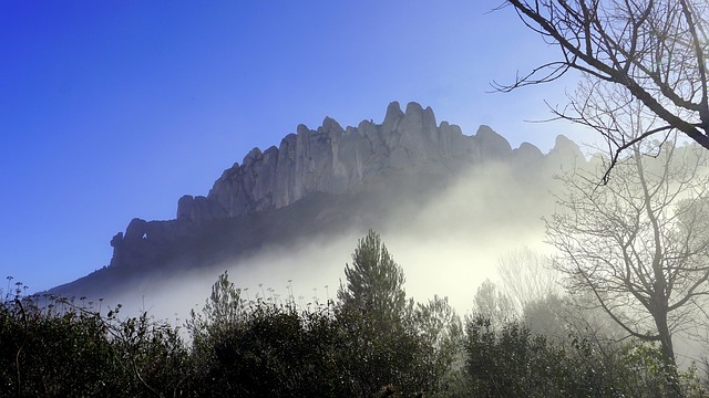 雾 景观 山 - 上的免费照片