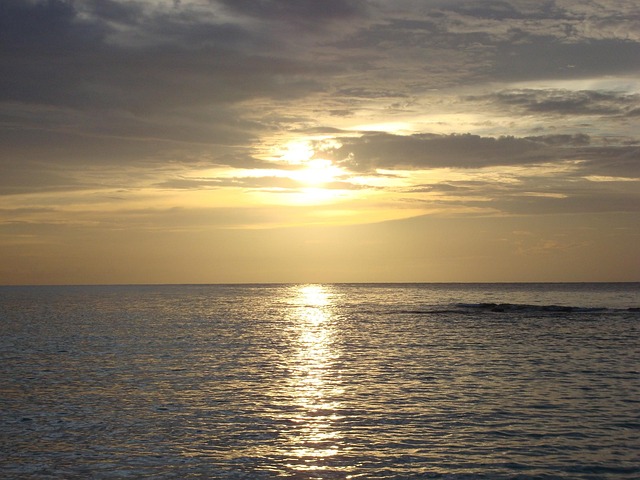 牙买加 海滩 日落 - 上的免费照片