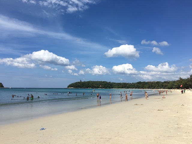普吉 海滩 蓝天 - 上的免费照片