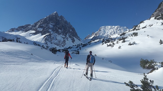 穷乡僻壤Skiiing 莱克塔尔 滑雪旅游者 - 上的免费照片