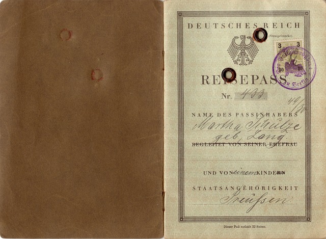 护照 德意志帝国 优质的 - 上的免费照片
