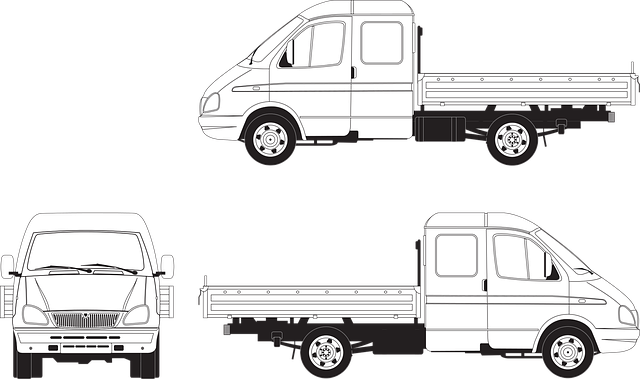 气体 货物瞪羚 货车 - 免费矢量图形