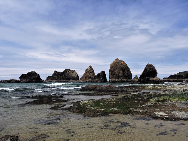 海岸 俄勒冈海岸 海洋 - 上的免费照片