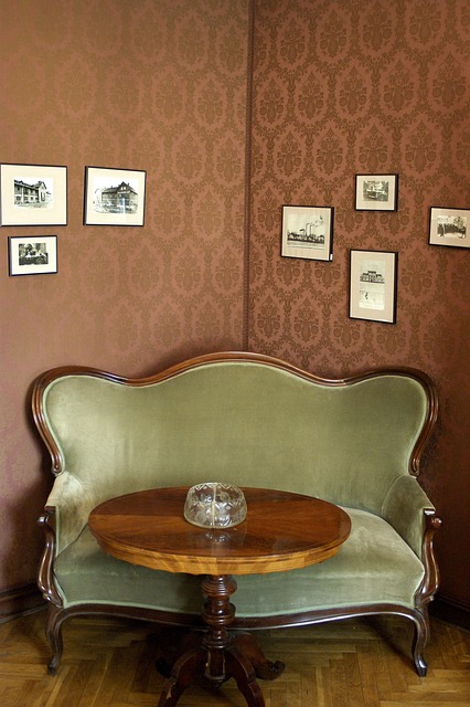 巴洛克式沙发 旧家具 古董内饰 - 上的免费照片