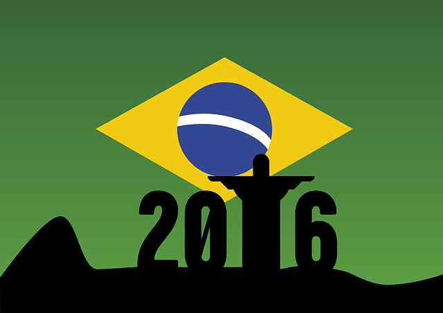 里约 奥林匹克竞赛 旗帜 - 免费矢量图形
