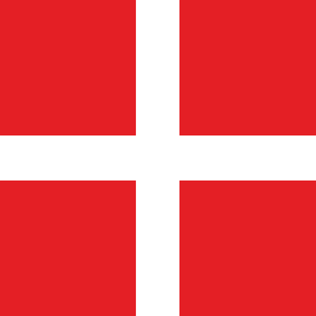 丹麦 丹麦国旗 国旗丹麦 - 免费矢量图形