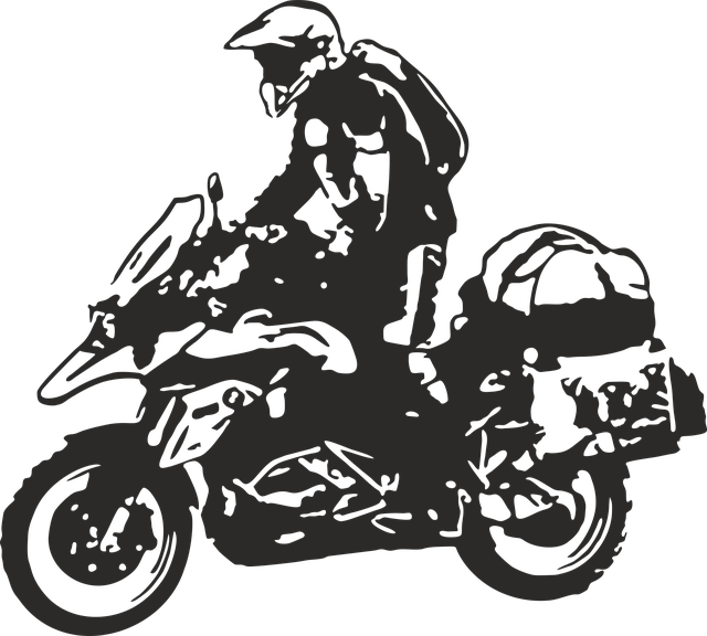 摩托 耐力赛 旅行 - 免费矢量图形