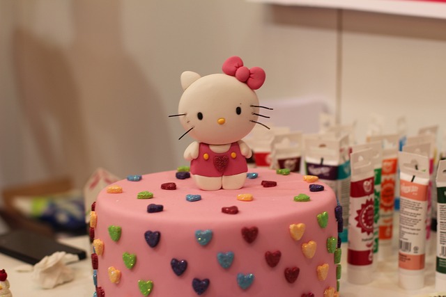凯蒂猫 蛋糕 艺术 - 上的免费照片
