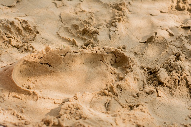砂 脚印 占地面积 - 上的免费照片