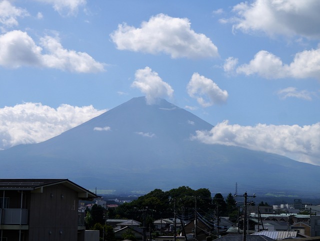 富士山 云 天空 - 上的免费照片