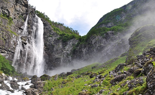 瀑布 挪威 无花果 - 上的免费照片