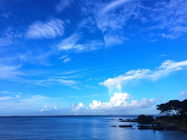 台风过境 观察到的高耸积云 蓝天 - 上的免费照片