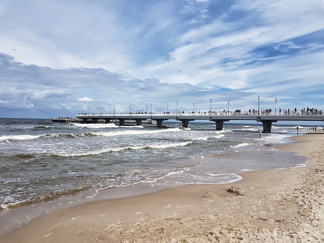 科沃布热格 海滩 波罗的海海岸 - 上的免费照片