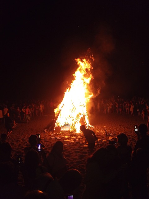 圣胡安之夜 篝火 火 - 上的免费照片