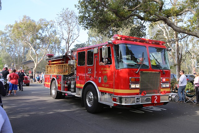 消防车 拉县消防局 帕洛斯弗迪斯庄园 - 上的免费照片