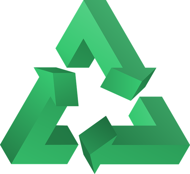 回收 三角形 象征 - 免费矢量图形