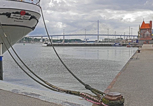 施特拉尔松德 港口 吕根桥 Gorch Fock - 上的免费照片
