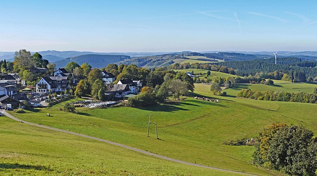 德国 Sauerland 山地国家 - 上的免费照片