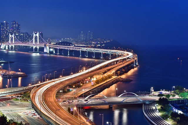 釜山夜景 桥 釜山 - 上的免费照片