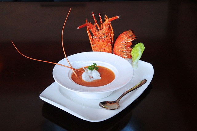 龙虾汤 西餐 餐饮 - 上的免费照片