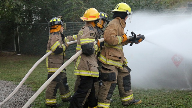 消防员 软管培训 消防队员 - 上的免费照片