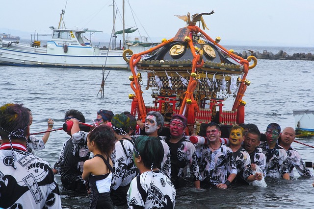 夏日祭 每隔一年 桥水神社 - 上的免费照片