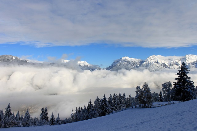 雪域景观 冬季景观 阿尔卑斯山 - 上的免费照片