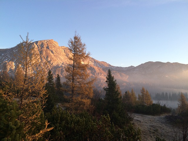 山 落下 早上心情 - 上的免费照片