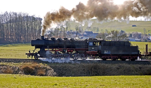 蒸汽机车 上坡 努力 - 上的免费照片