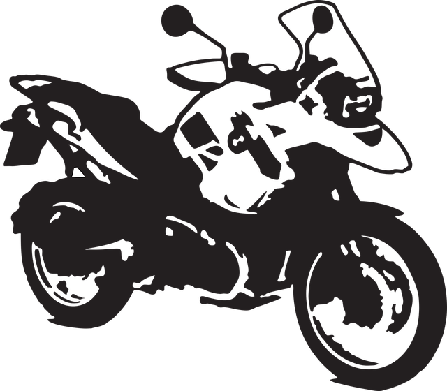 宝马 摩托 摩托车 - 免费矢量图形