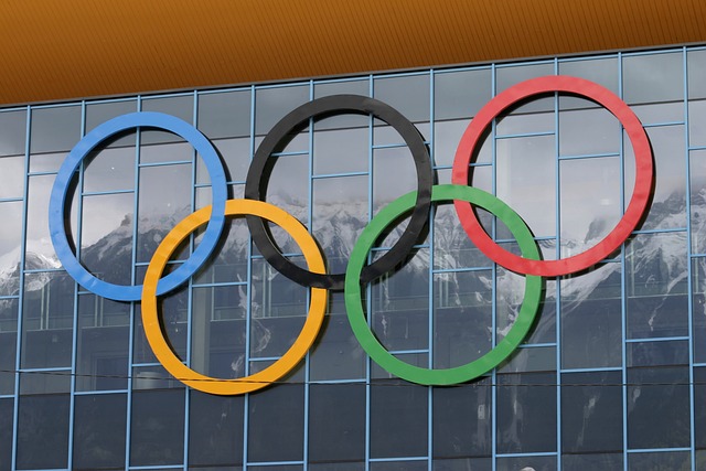 奥运五环 奥林匹克竞赛 戒指 - 上的免费照片