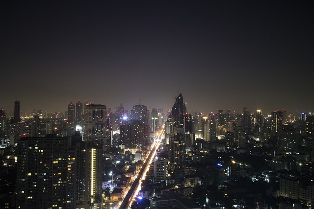 曼谷 夜晚 夜灯 - 上的免费照片