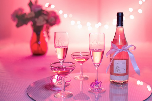 粉红葡萄酒 香槟酒 庆典 - 上的免费照片