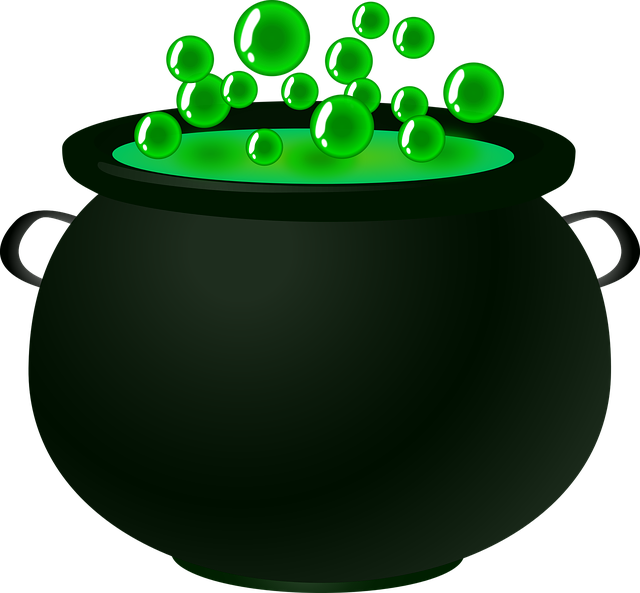 气泡 釜 绿色 - 免费矢量图形