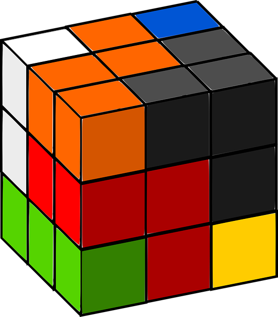 立方体 积木 俄罗斯方块 - 免费矢量图形