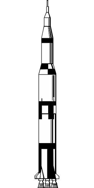 导弹 火箭 土星5号 - 免费矢量图形