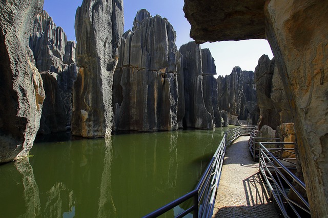 岩石 石林 中国 - 上的免费照片