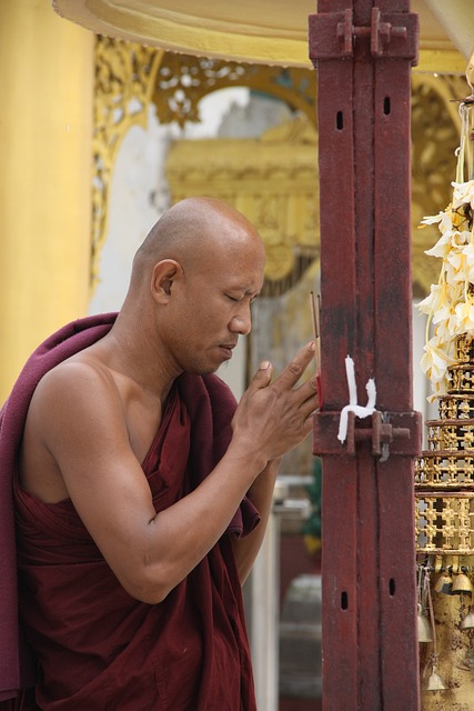 缅甸僧侣 Shwedagon 仰光 - 上的免费照片