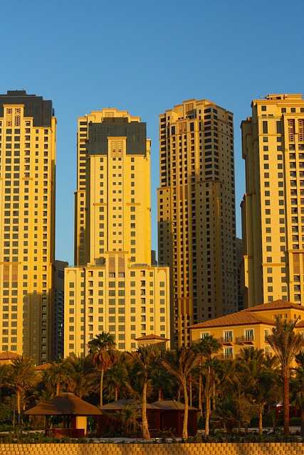摩天大楼 天际线 迪拜 - 上的免费照片