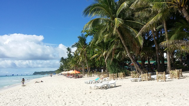 长滩岛 海滩 菲律宾共和国 - 上的免费照片
