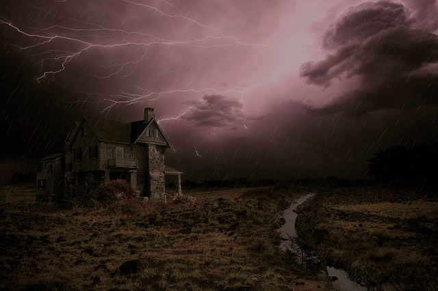 雷雨 房子 风暴 - 上的免费图片