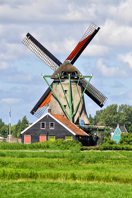 荷兰 风车 - 上的免费照片